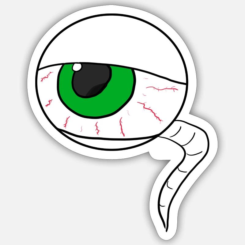 Oeil Sticker taille S (10 x 10 cm)