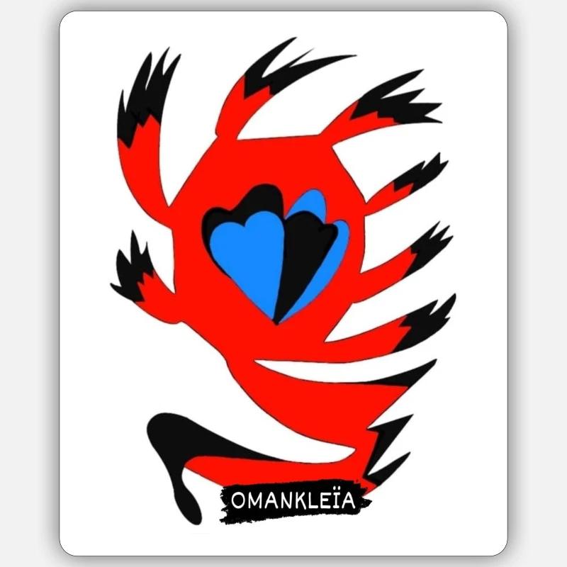 OMANKLEÏA 5 Sticker taille S (10 x 10 cm)