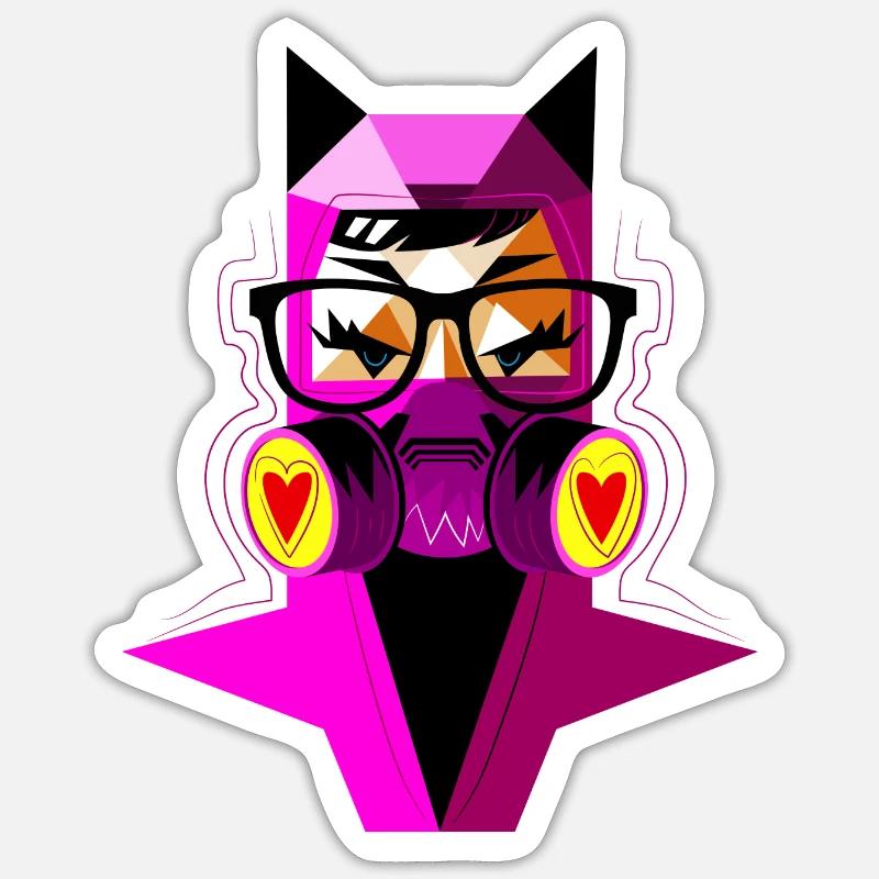 Sticker taille S (10 x 10 cm) - 