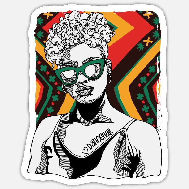 Sticker Größe S (10 x 10 cm) - 