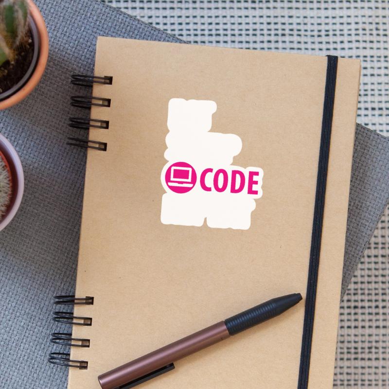 Programmer, Developer, Coder Sticker size S (10 x 10 cm)