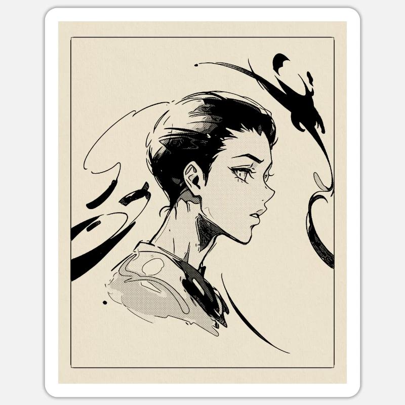 Sticker size S (10 x 10 cm) - 