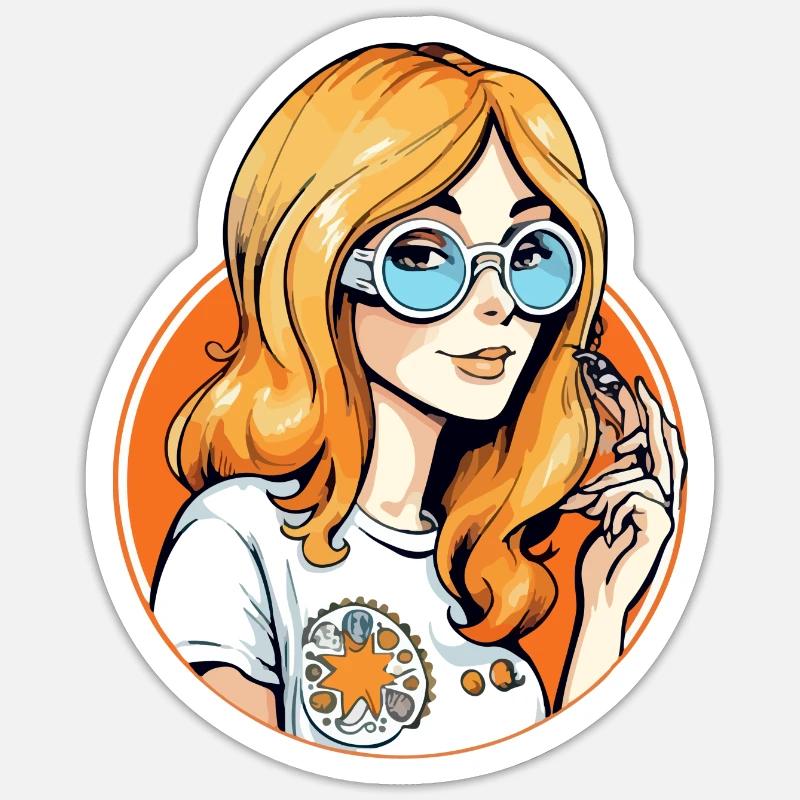 Sticker taille S (10 x 10 cm) - 