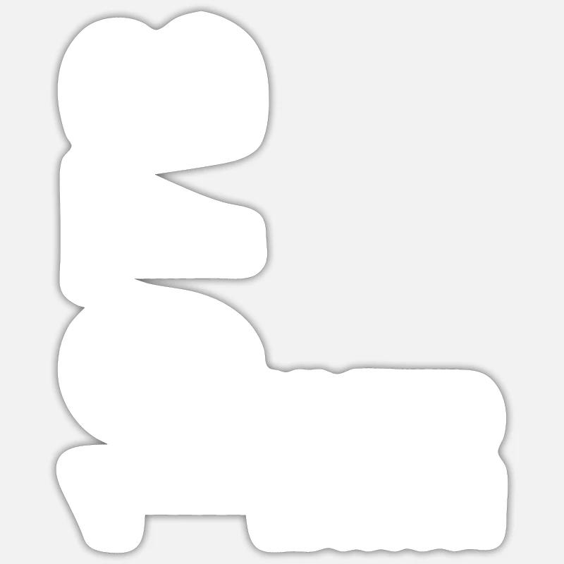 Sticker taille S (10 x 10 cm) - 