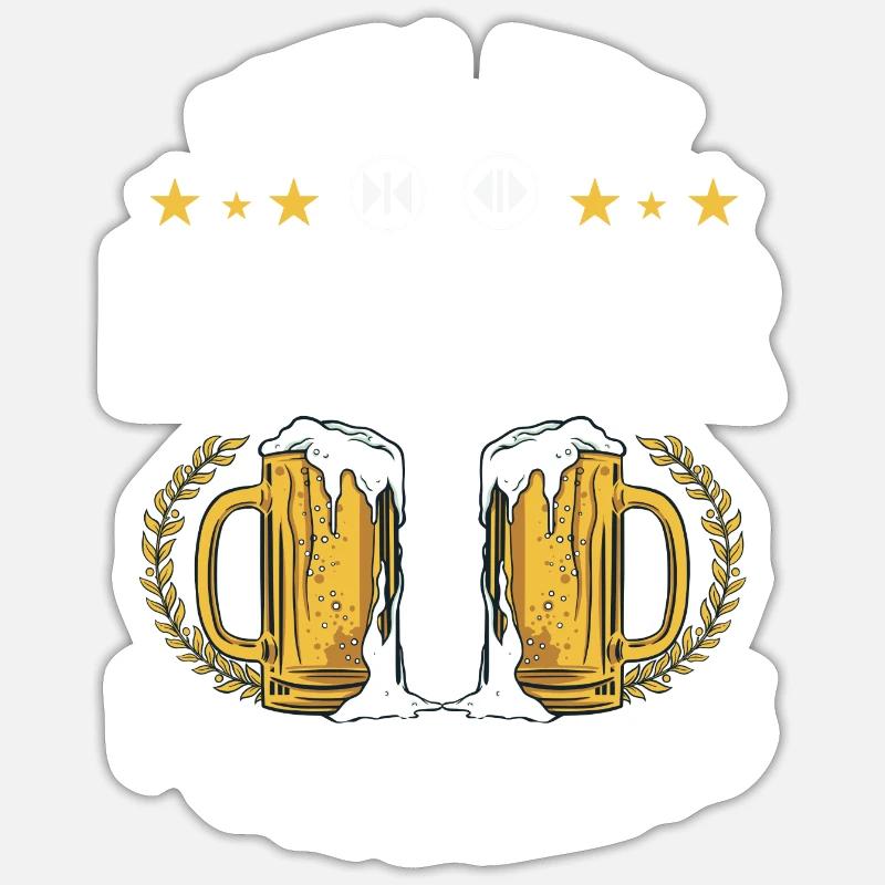 Will Fix Elevators - Elevator Mechanic Beer Sticker Größe S (10 x 10 cm)