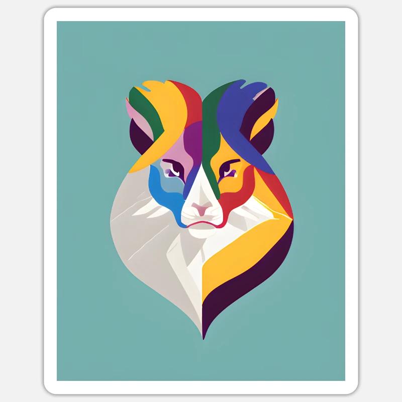 Fierté Bock Sticker taille S (10 x 10 cm)
