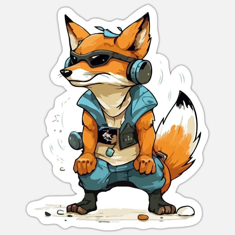 Sticker Größe S (10 x 10 cm) - 