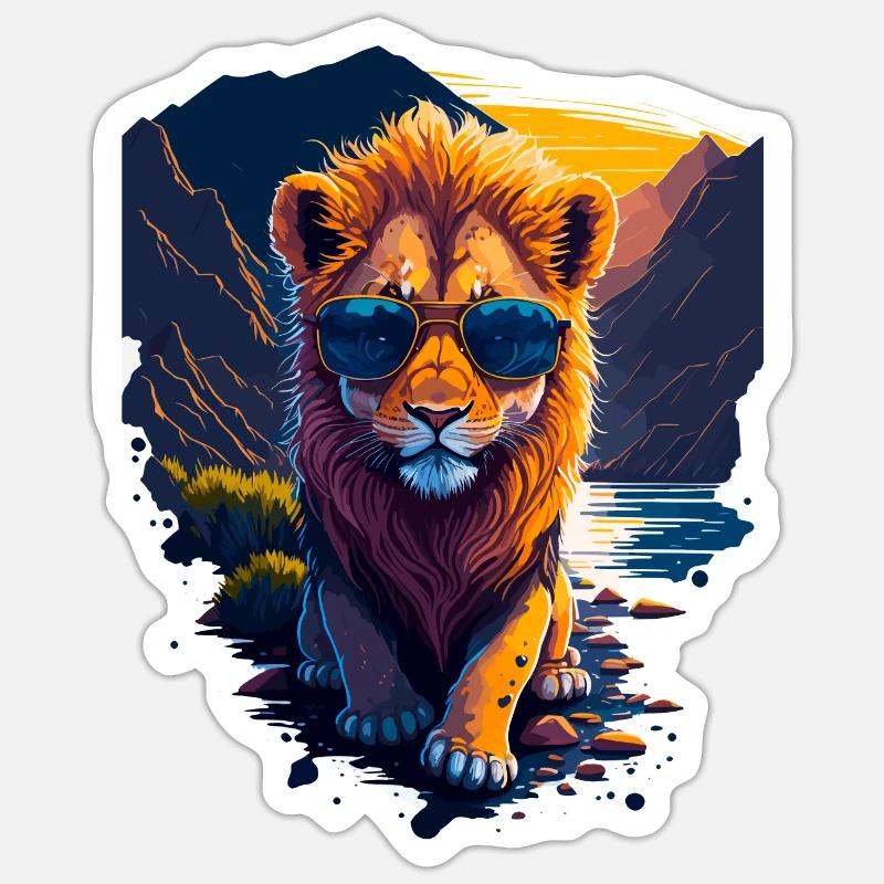 Sticker taille S (10 x 10 cm) - 