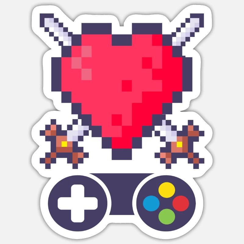 Sticker Größe S (10 x 10 cm) - 