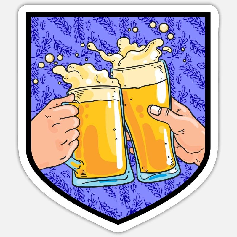 Sticker Größe S (10 x 10 cm) - 