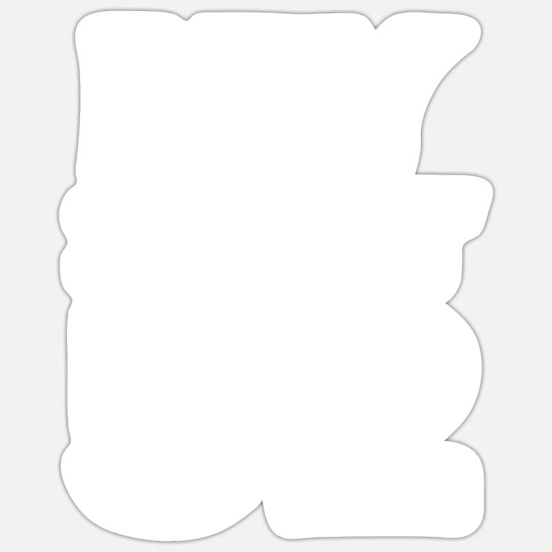 Sticker Größe S (10 x 10 cm) - 