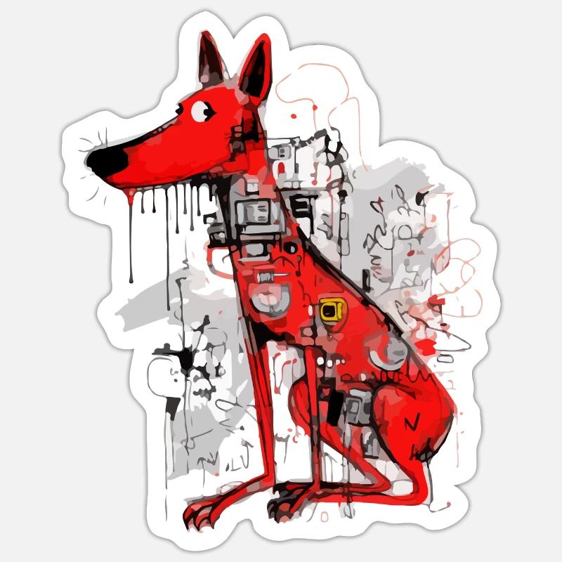 Sticker taille S (10 x 10 cm) - 