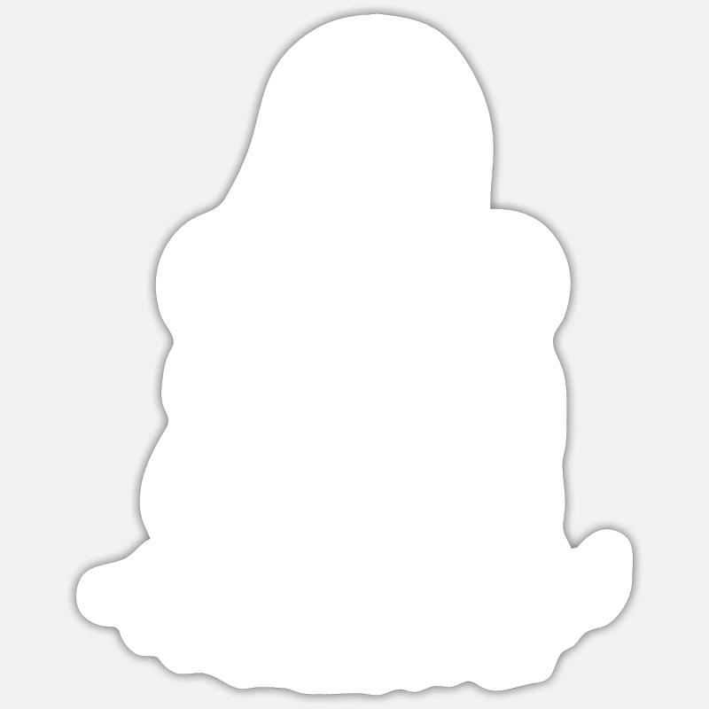 Muttertag mit Kindern Design Sticker Größe S (10 x 10 cm)