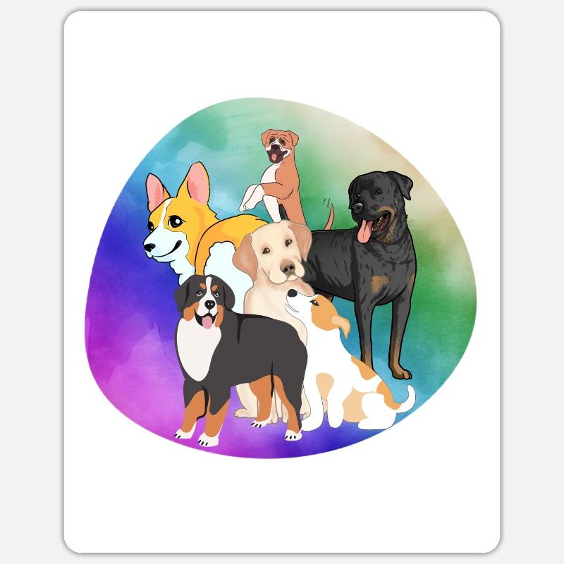 Sticker taille S (10 x 10 cm) - 