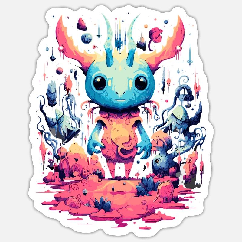 Sticker taille S (10 x 10 cm) - 