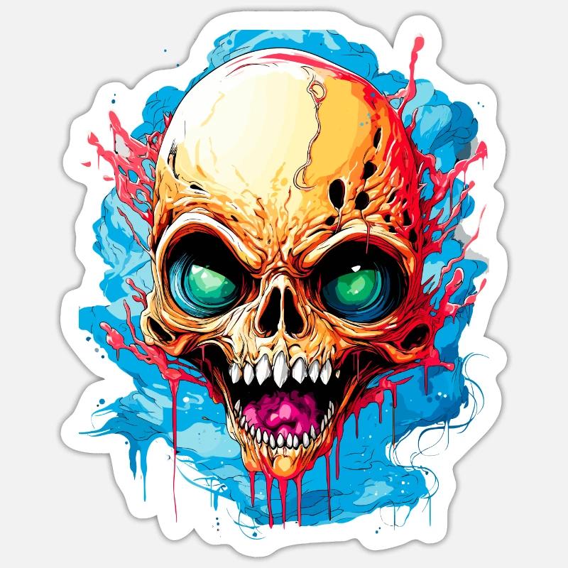 Sticker Größe S (10 x 10 cm) - 