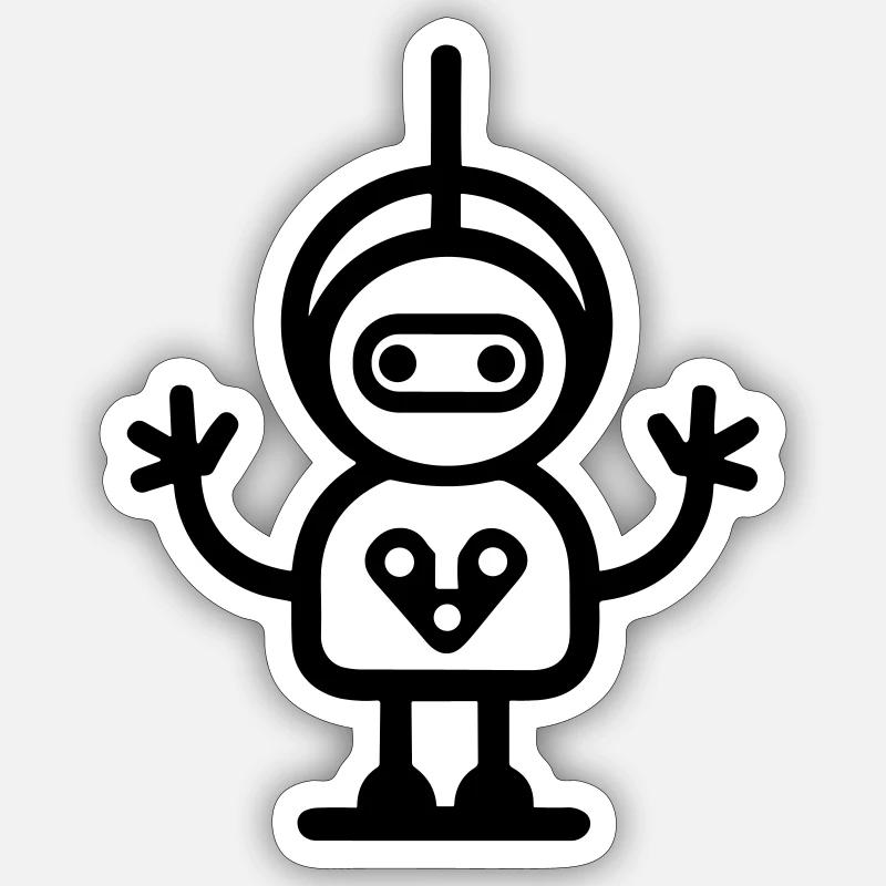 Sticker size S (10 x 10 cm) - 