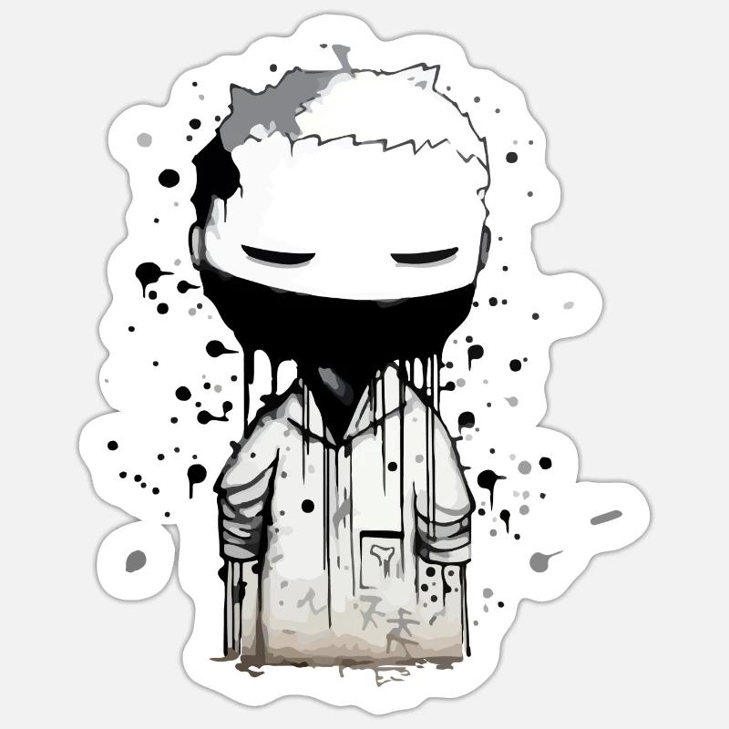 Sticker Größe S (10 x 10 cm) - 