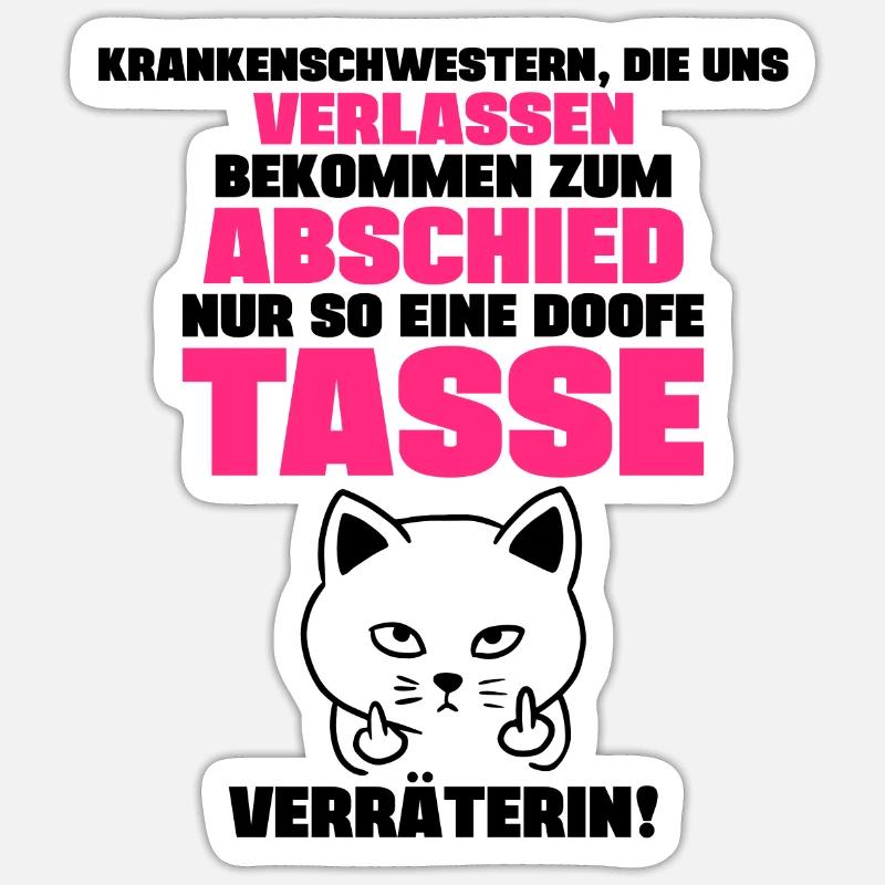 Sticker Größe S (10 x 10 cm) - 