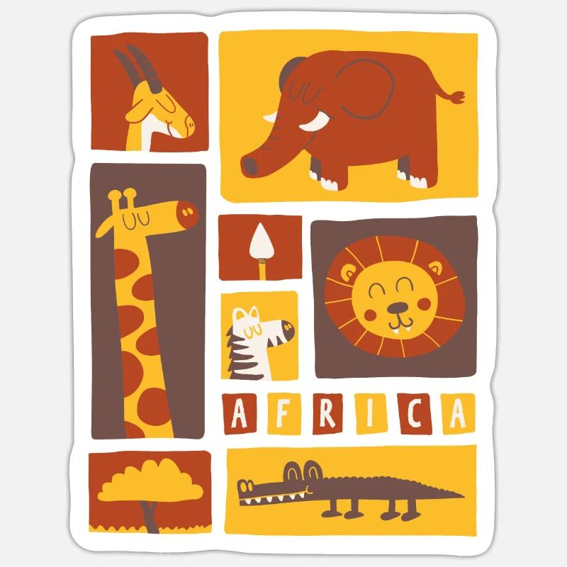 Sticker taille S (10 x 10 cm) - 