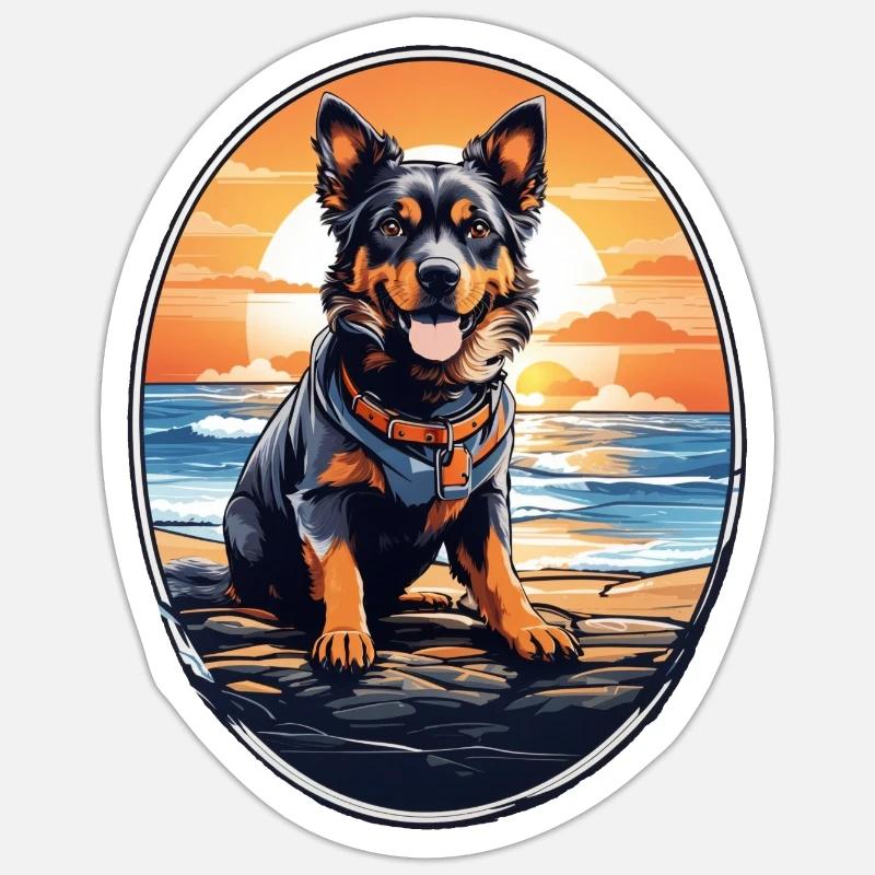 Sticker taille S (10 x 10 cm) - 