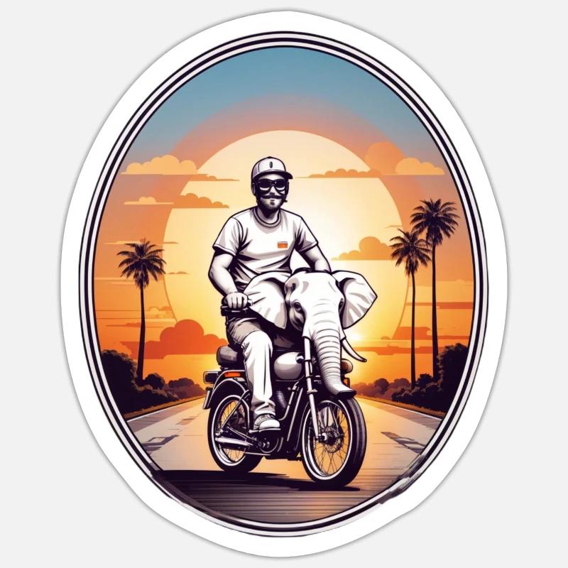 Sticker Größe S (10 x 10 cm) - 