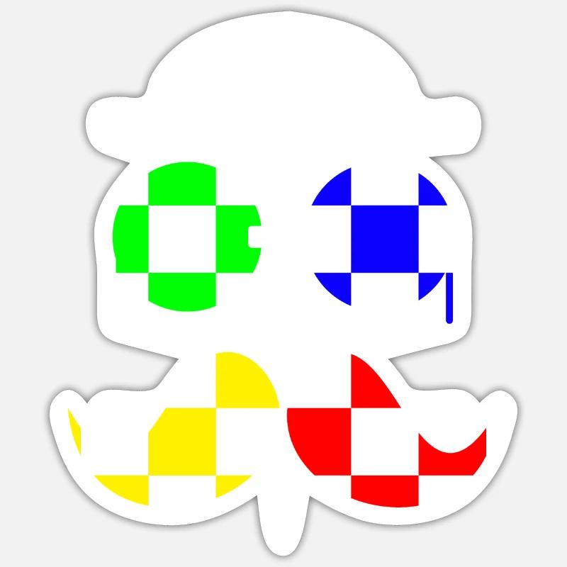 Sticker taille S (10 x 10 cm) - 