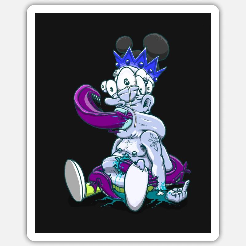 Sticker taille S (10 x 10 cm) - 