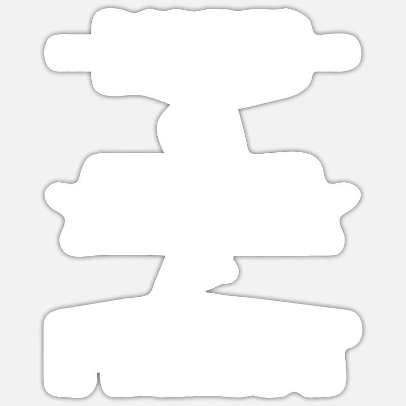 Sticker Größe S (10 x 10 cm) - 