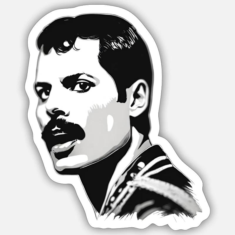 Eternel - Sticker taille S (10 x 10 cm) - blanc mat