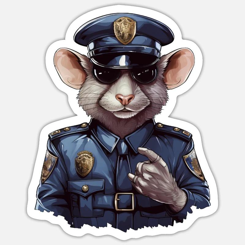 Sticker taille S (10 x 10 cm) - 