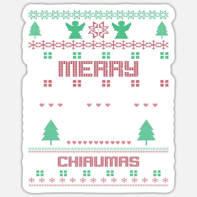 Merry Dogmas Sticker size S (10 x 10 cm)