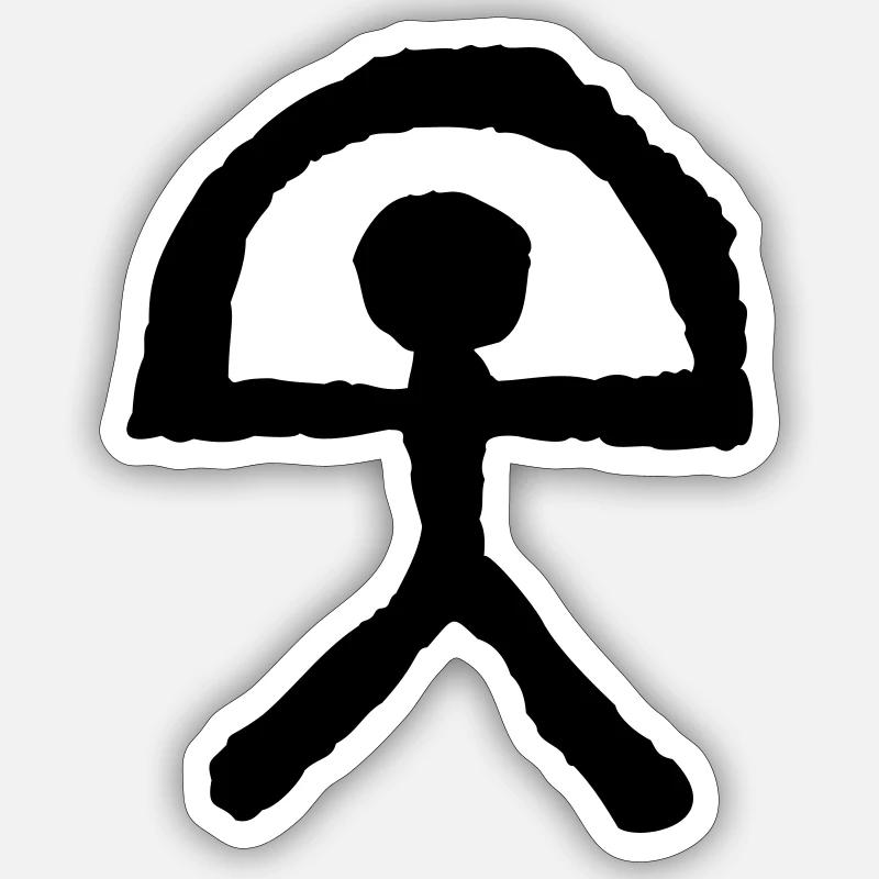 Sticker taille S (10 x 10 cm) - 