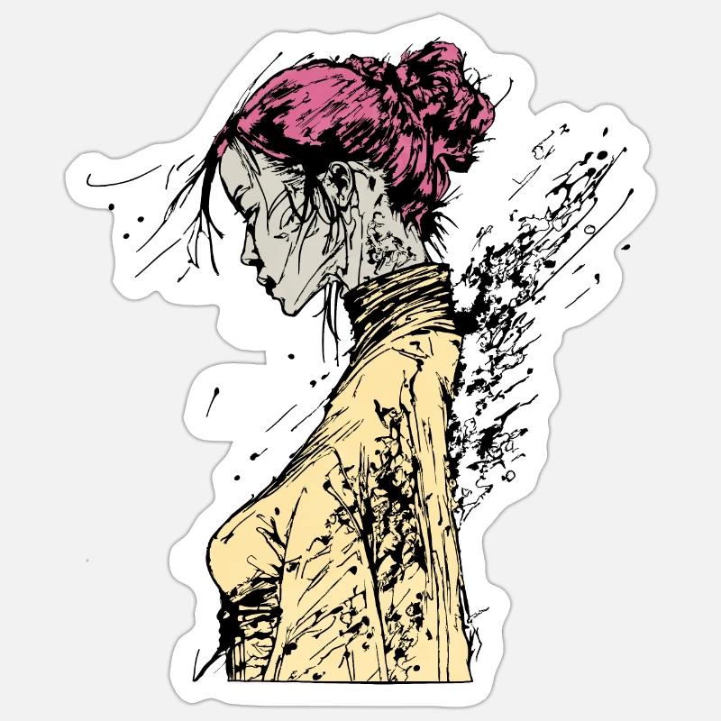 Sticker taille S (10 x 10 cm) - 