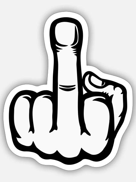  - Sticker Größe S (10 x 10 cm) - Mattweiß