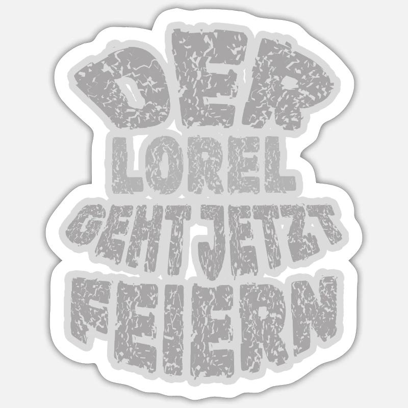 Lorel Lorel Sticker Größe S (10 x 10 cm)