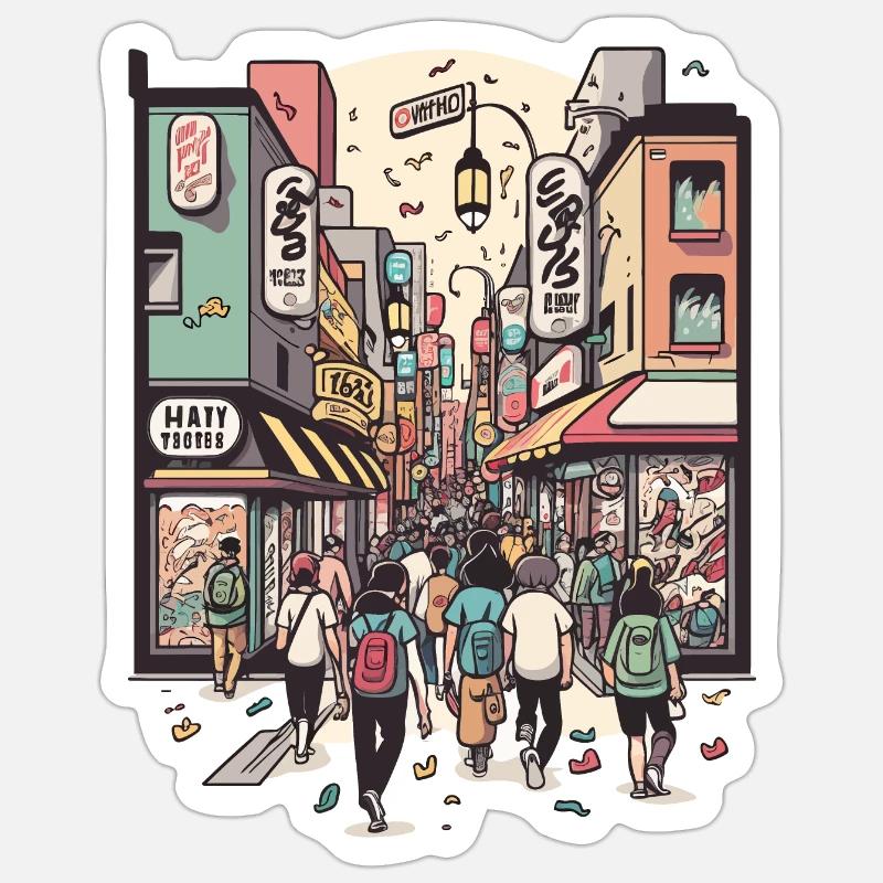 Sticker taille S (10 x 10 cm) - 