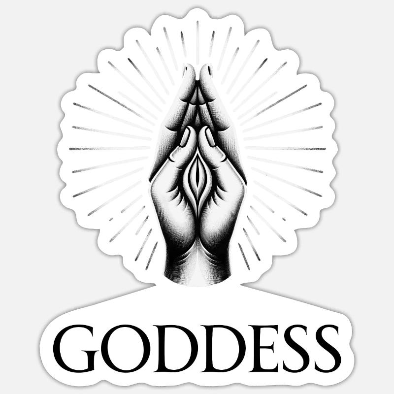 GODDESS (subtitle) #045 Sticker size S (10 x 10 cm)