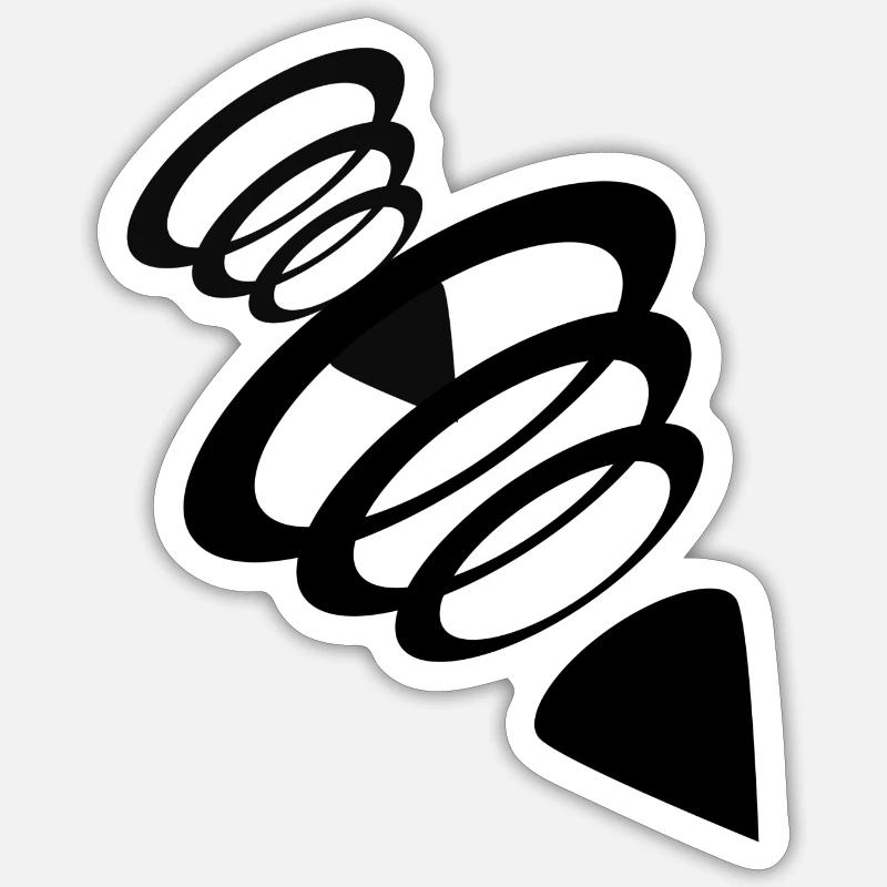 Sticker Größe S (10 x 10 cm) - 