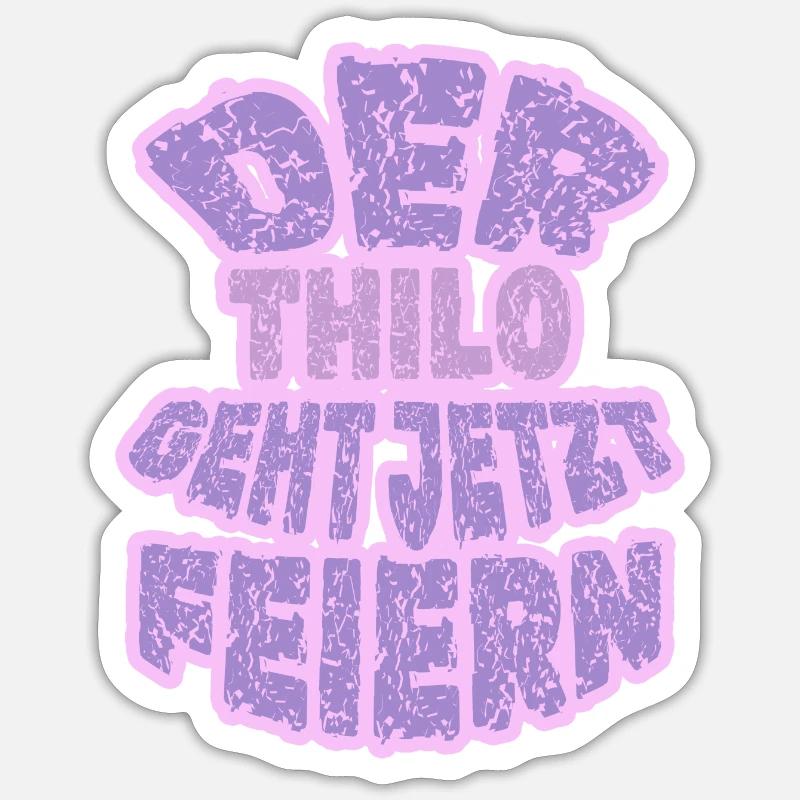 Thilo als Thilo Sticker Größe S (10 x 10 cm)