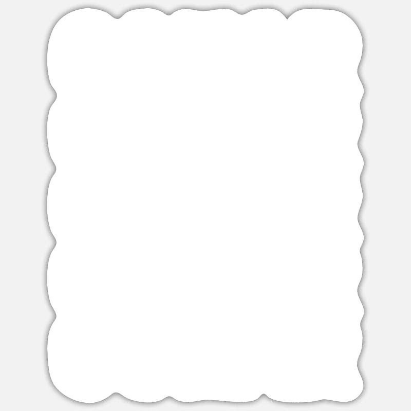 Oskar - Sticker Größe S (10 x 10 cm) - Mattweiß