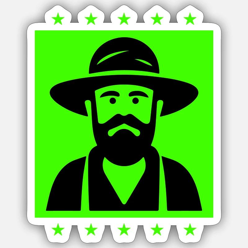 Sticker size S (10 x 10 cm) - 