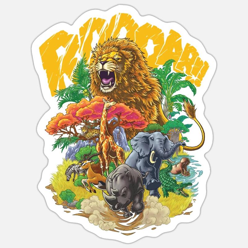 Sticker taille S (10 x 10 cm) - 