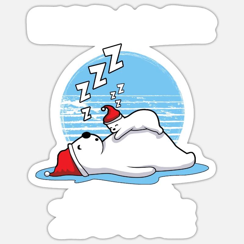 eisbader eisbad-zone winterbader Sticker Größe S (10 x 10 cm)