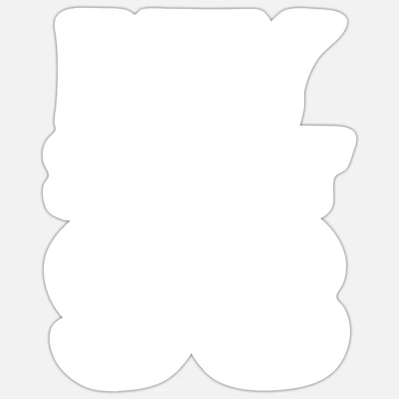 Sticker Größe S (10 x 10 cm) - 