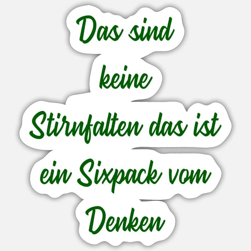 Geschenkidee 50. Geburtstag - Sticker Größe S (10 x 10 cm) - Mattweiß