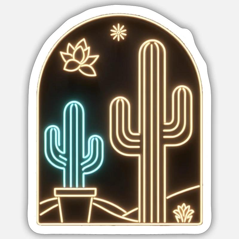 Saloon - Sticker taille S (10 x 10 cm) - blanc mat