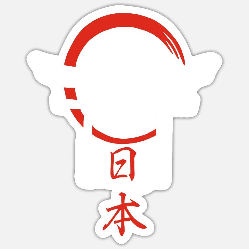 Torii Gate (White) Sticker size S (10 x 10 cm)