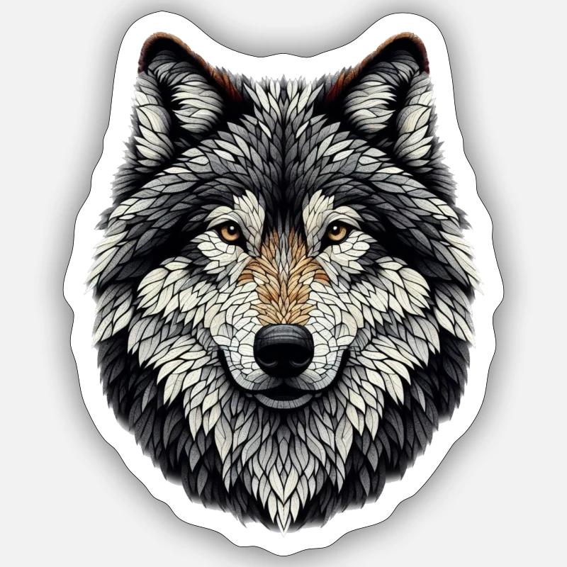 Sticker Größe S (10 x 10 cm) - 