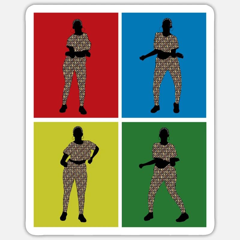 Sticker taille S (10 x 10 cm) - 